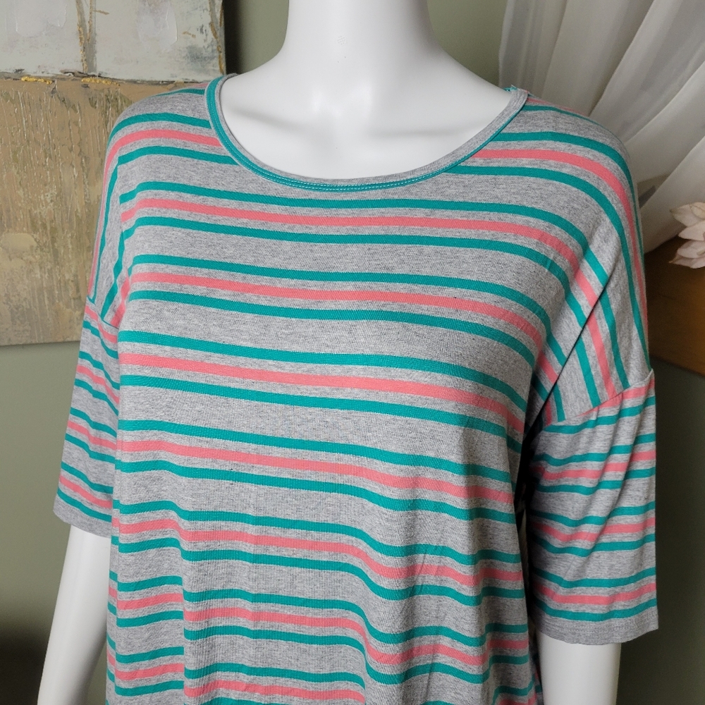 NWT Lularoe Striped Irma Tunic Top - Picture 5 of 11